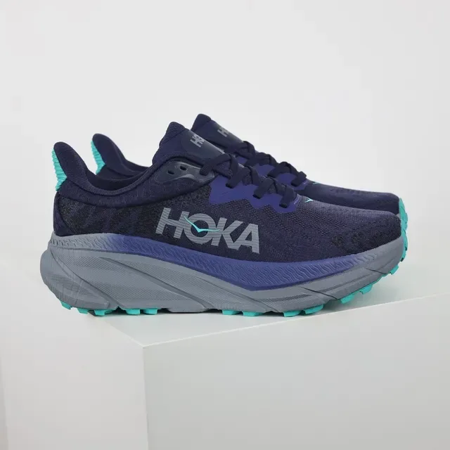 Hoka 海军蓝 针织鞋面 Meta-Rocker Sole 跑鞋 3