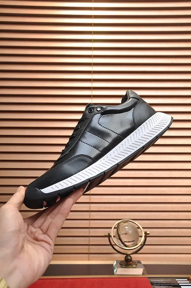 Hugo Boss 黑白 Logo 生活方式运动鞋 6