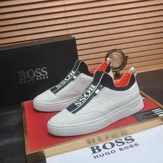 Hugo Boss 压印徽标 拖鞋式生活方式运动鞋