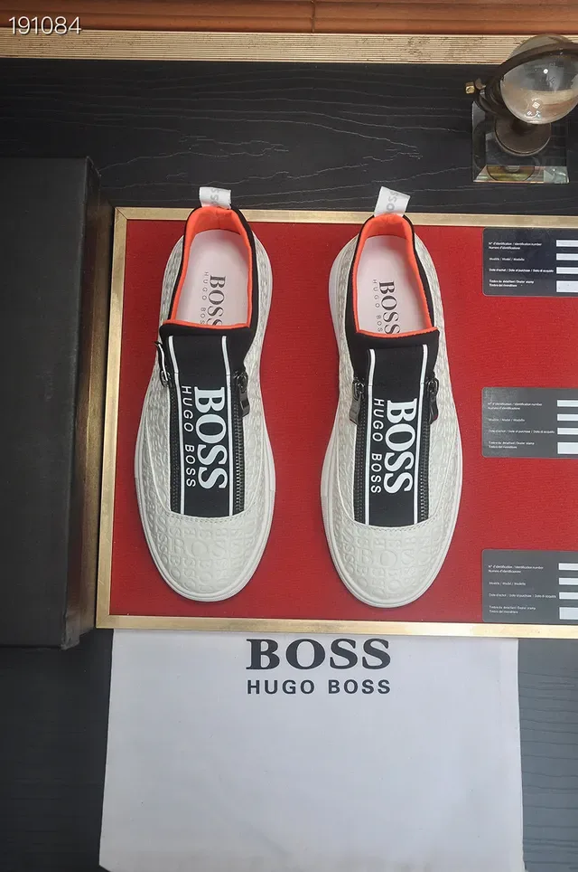 Hugo Boss Embossed Logo Slip-On Lifestyle Sneakers 7