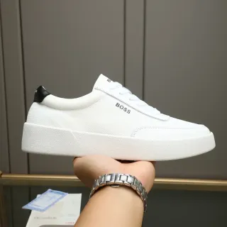 Hugo Boss White Platform Lifestyle Sneaker