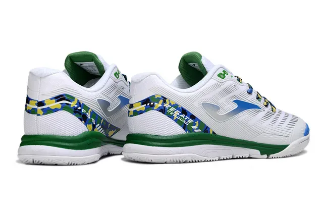 Joma 室内足球鞋 白色蓝色 低帮 合成面 运动鞋 12