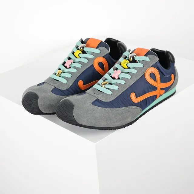 Loewe Flow Runner multicolor anagrama estilo de vida tênis 2