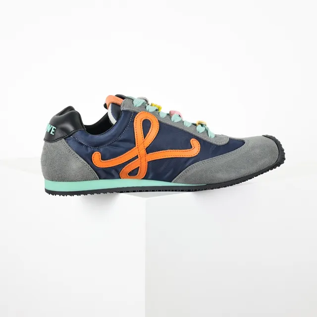 Loewe Flow Runner multicolor anagrama estilo de vida tênis 7