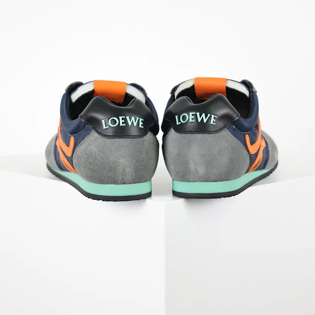 Loewe Flow Runner multicolor anagrama estilo de vida tênis 8