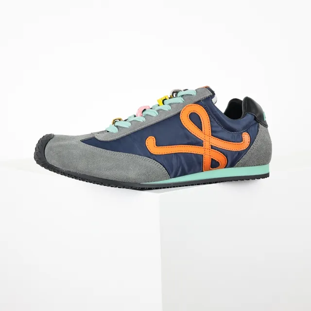 Loewe Flow Runner multicolor anagrama estilo de vida tênis 9