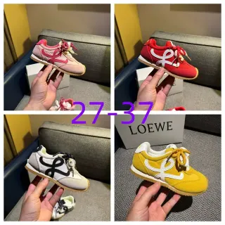 Loewe Flow Runner حذاء أسلوب حياة وردي بيج سويد