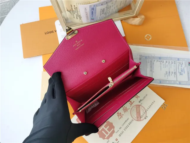 Louis Vuitton काला भूरा एंवेलप फ्लैप मोनोग्राम कैनवास लॉन्ग वॉलेट 10