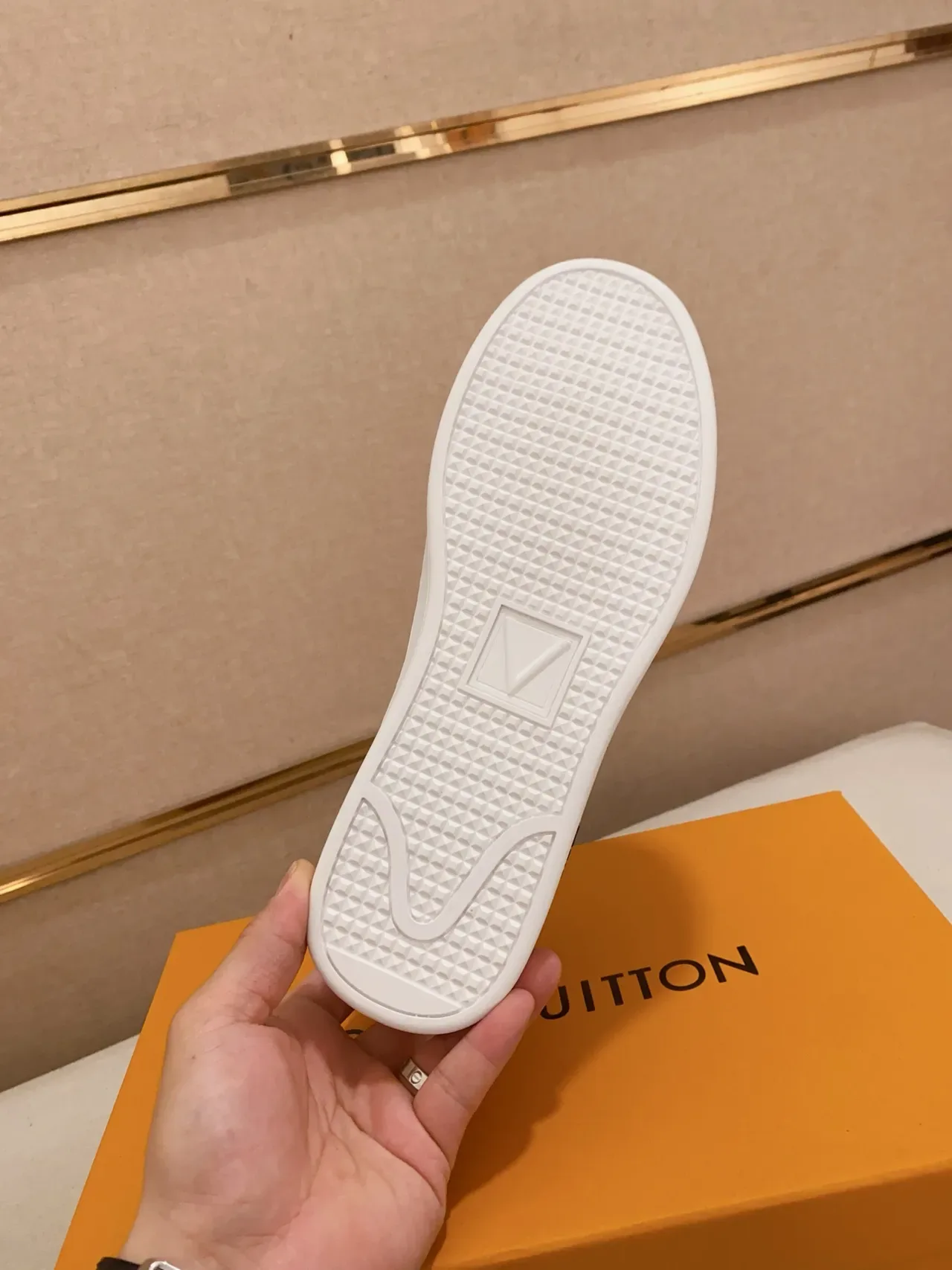 Louis Vuitton Noir et Blanc Monogram Embossed Upper Slip-On Lifestyle Sneakers 2