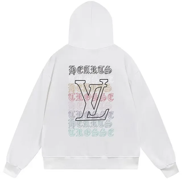 Louis Vuitton Graphic-Back Black Hoodie 3