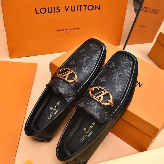 Louis Vuitton Horsebit 1955 Monogram Leather Loafers 3
