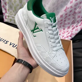 Louis Vuitton LV Trainer Zapatillas Lifestyle Blancas y Verdes