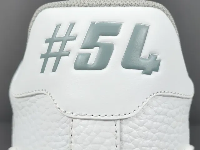 Louis Vuitton LV Trainer White Gray Structured Leather Upper Asymmetrical Strap Detail Lifestyle Sneakers 6