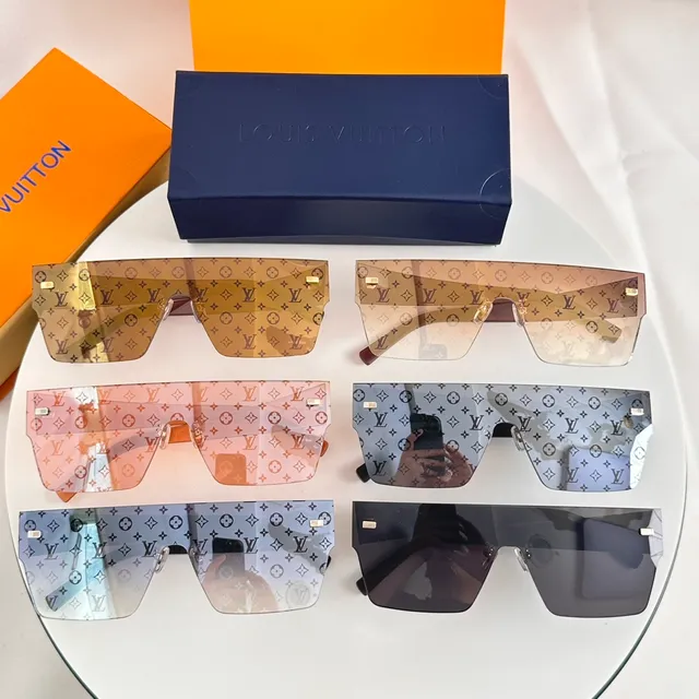 Louis Vuitton Monogram Shield Gradient Amber Sunglasses 4