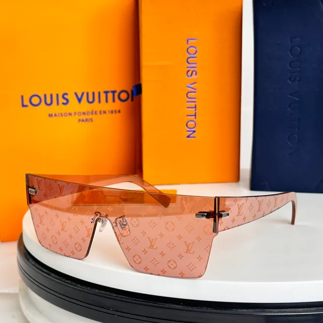 Louis Vuitton Monogram Shield Gradient Amber Sunglasses 6