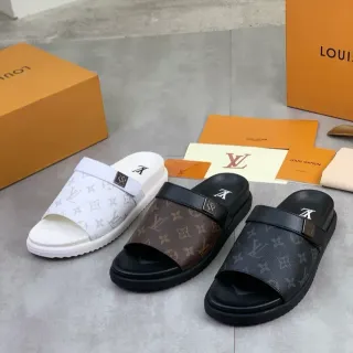 Louis Vuitton Monogram Slides