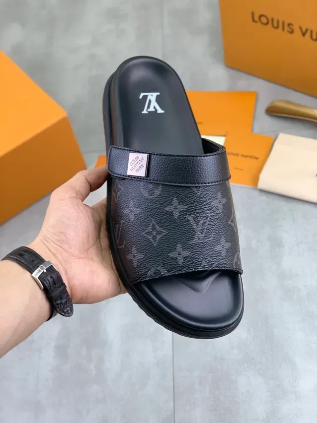 Louis Vuitton Monogram Slide Slippers 9