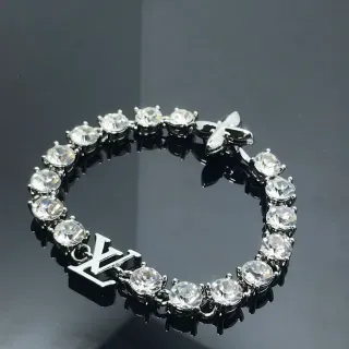 Pulsera Louis Vuitton Pavé-Crystal Monogram