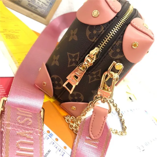 Louis Vuitton Petite Malle Black Monogram Canvas Boston Bag 5