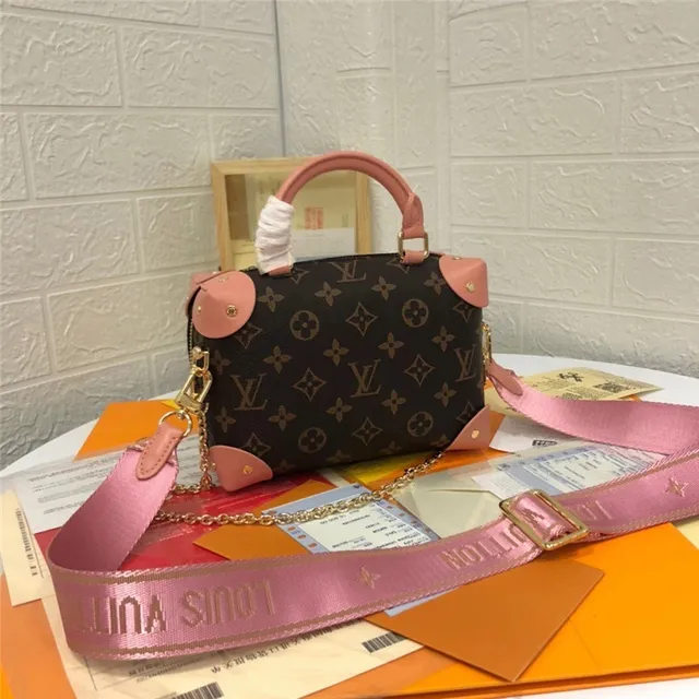 Louis Vuitton Petite Malle Black Monogram Canvas Boston Bag 7