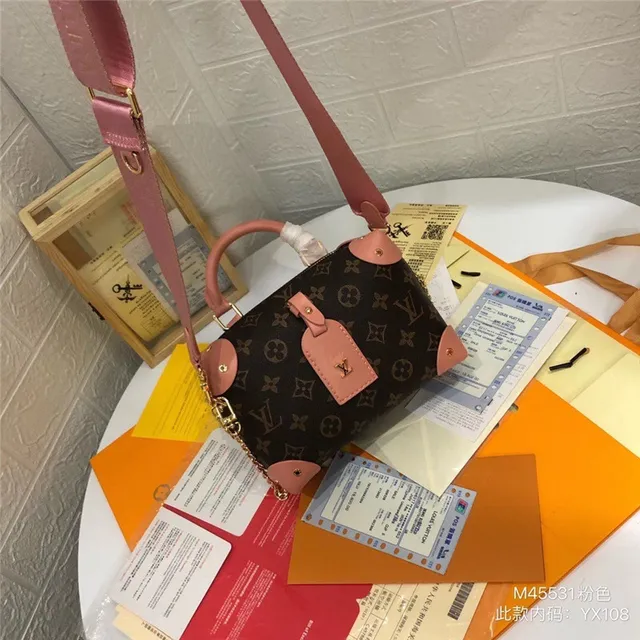 Louis Vuitton Petite Malle Black Monogram Canvas Boston Bag 9