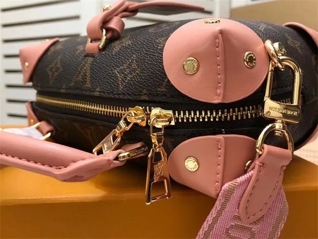 Louis Vuitton Petite Malle Black Monogram Canvas Boston Bag 22