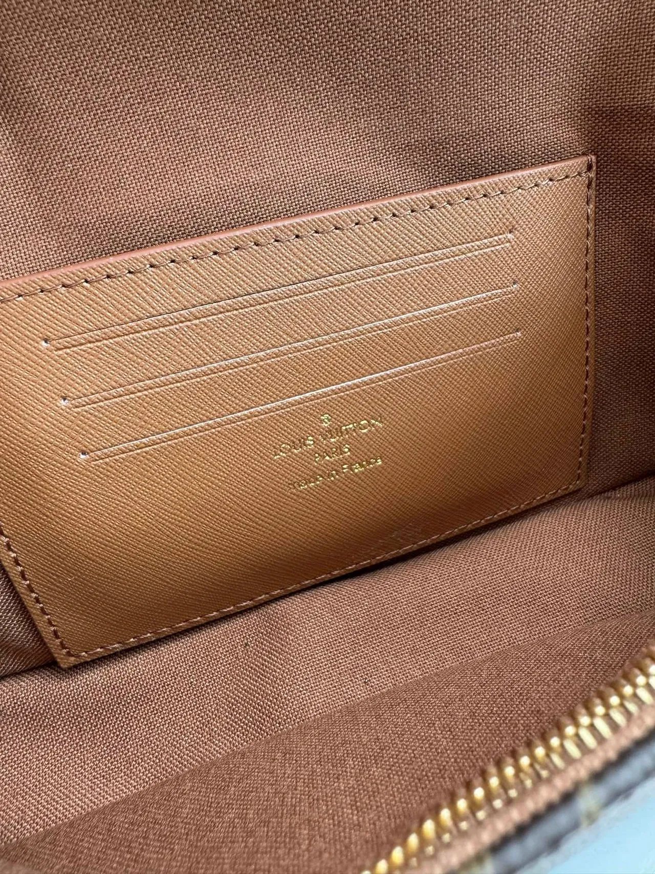 Louis Vuitton Pochette Metis Brown Gold Monogram Coated Canvas Chain Strap Messenger Bag 3