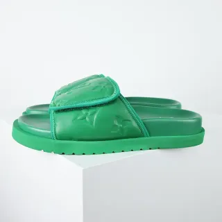 Louis Vuitton Run Away 绿色 Monogram 拖鞋