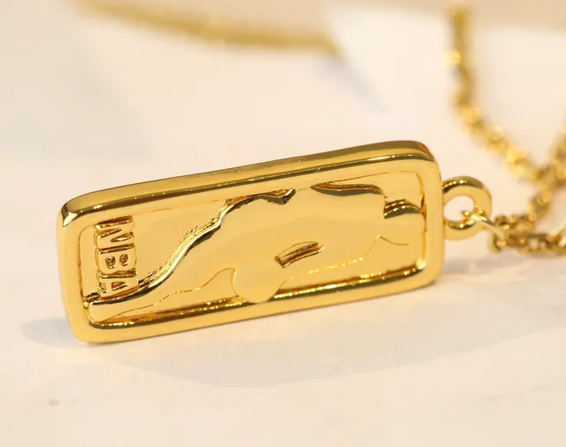 Louis Vuitton x NBA Gold Chain LV Monogram Charm Necklace 5