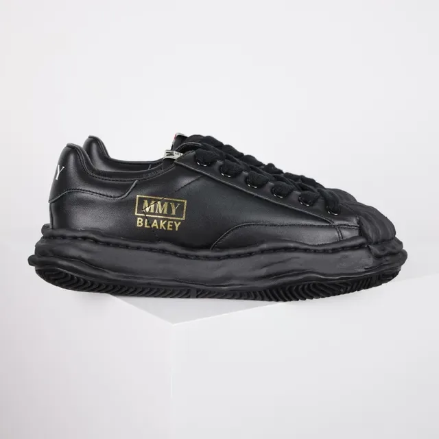 MMY Blakey Zapatillas Lifestyle de Cuero Negro 3