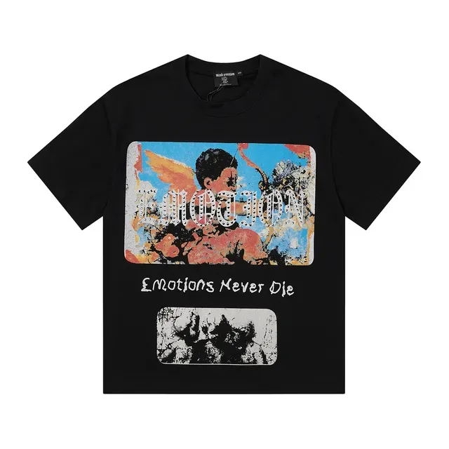 Mixed Emotion Emotion Graphic Print T-Shirt 2