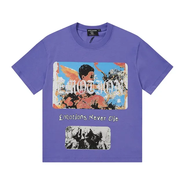 Mixed Emotion Emotion Graphic Print T-Shirt 4