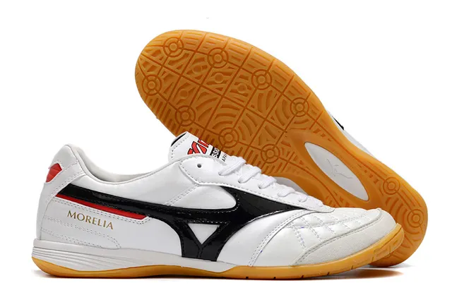 Mizuno Morelia Turquoise White अंदरूनी फुटबॉल जूते 2