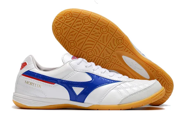 Mizuno Morelia Turquoise White अंदरूनी फुटबॉल जूते 3