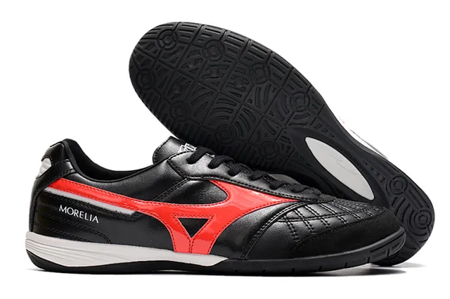 Mizuno Morelia Turquoise White अंदरूनी फुटबॉल जूते 4