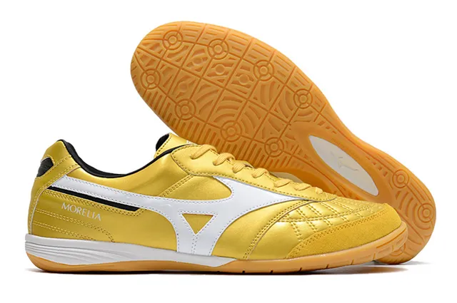 Mizuno Morelia Turquoise White अंदरूनी फुटबॉल जूते 5