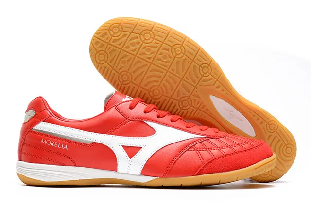 Mizuno Morelia Turquoise White अंदरूनी फुटबॉल जूते 6