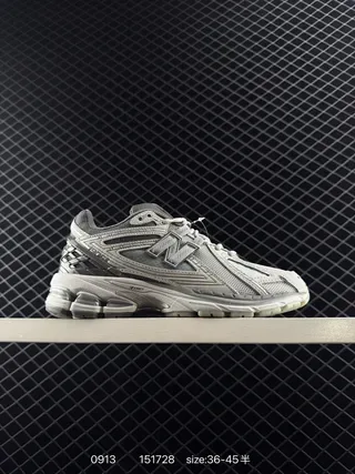 New Balance 1906R Light Gray Mesh Lifestyle Sneakers 2
