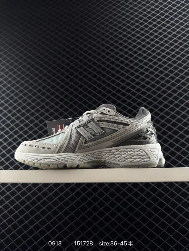 New Balance 1906R Light Gray Mesh Lifestyle Sneakers 6