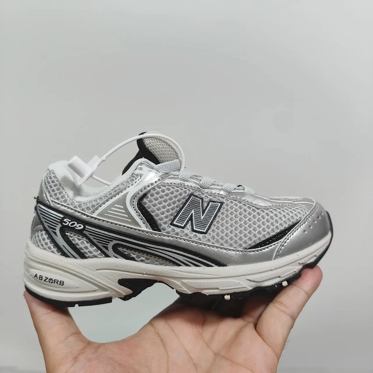 New Balance 509 Black and Iridescent Purple Lifestyle Sneakers 24