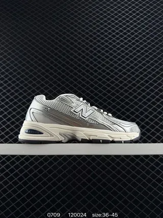 New Balance 740 zapatillas lifestyle de malla y sintético gris claro 2