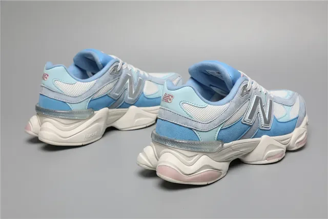 New Balance 9060 Blue and Pink Lifestyle Sneakers 3