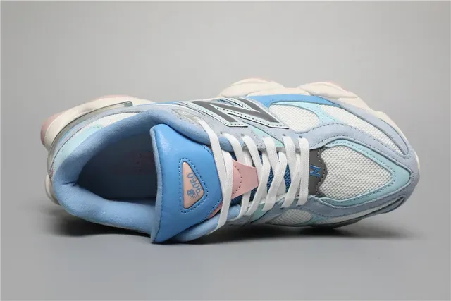 New Balance 9060 Blue and Pink Lifestyle Sneakers 7