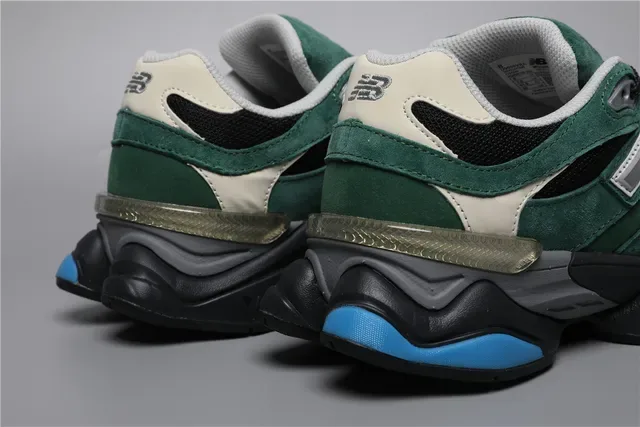 New Balance 9060 Vert Noir Blanc Chaussures lifestyle 2