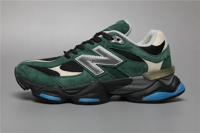 New Balance 9060 Vert Noir Blanc Chaussures lifestyle 9