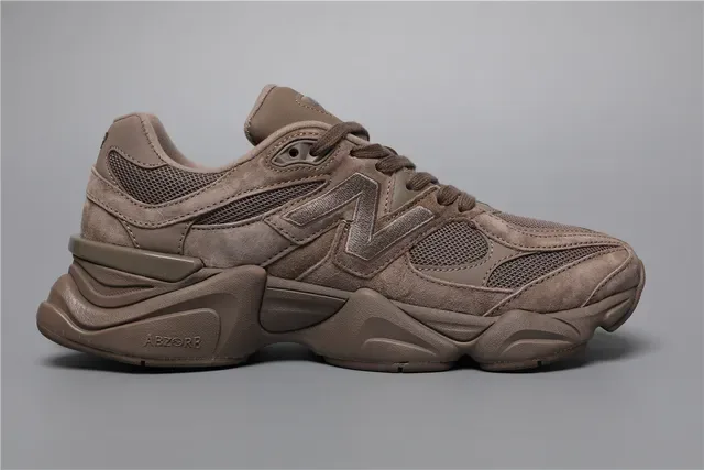 New Balance 9060 Monocromático Marrón Zapatillas Lifestyle 8