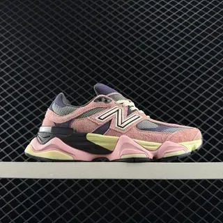New Balance 9060 गोलापি বেগুনি লাইম চাঙ্কি স্নিকার