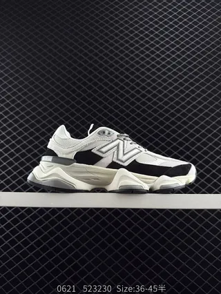 New Balance 9060 White Black Chunky Sneakers 2
