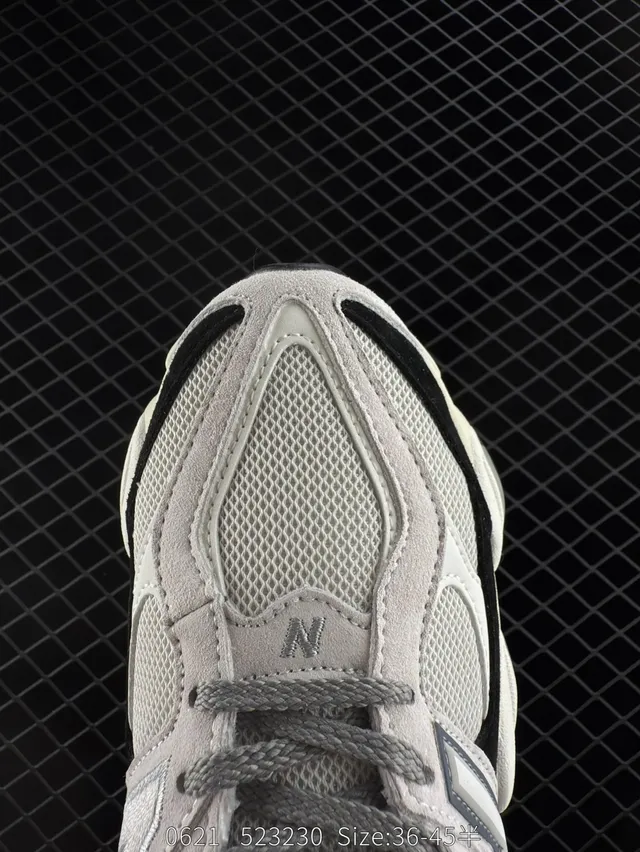 New Balance 9060 White Black Chunky Sneakers 3