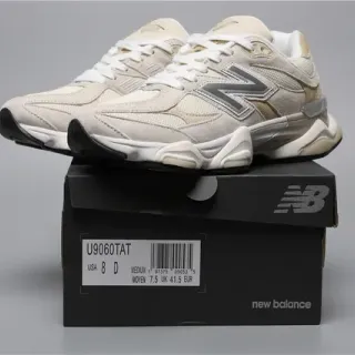 New Balance বেইজ হোয়াইট চাঙ্কি মিডসোল মিক্সড-ম্যাটেরিয়াল আপার লাইফস্টাইল স্নিকার্স